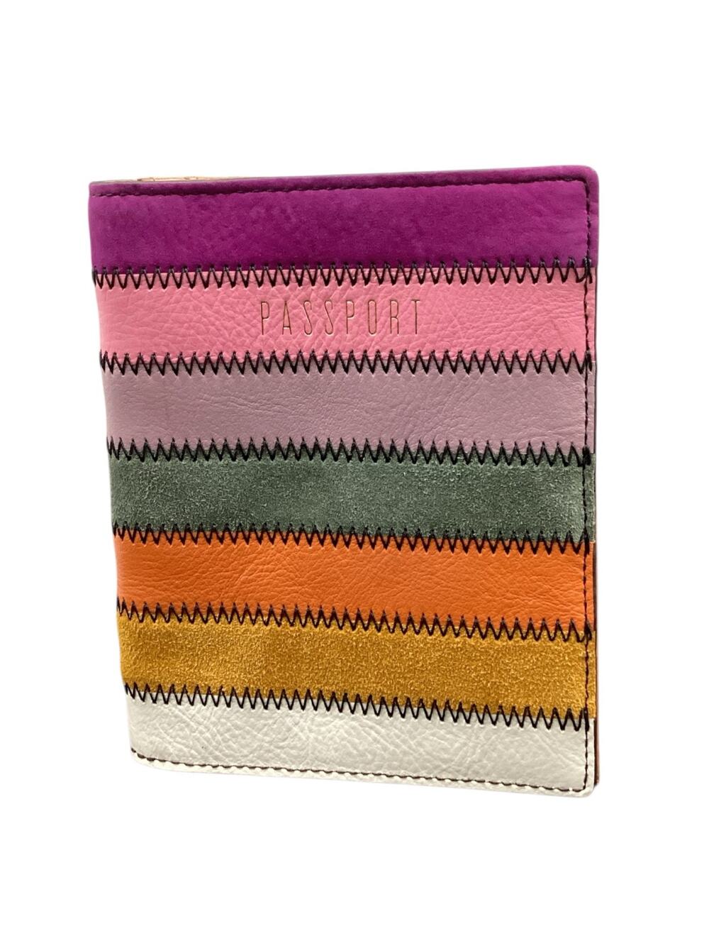 NWT Genuine Leather Travel Passport Case Wallet RFID